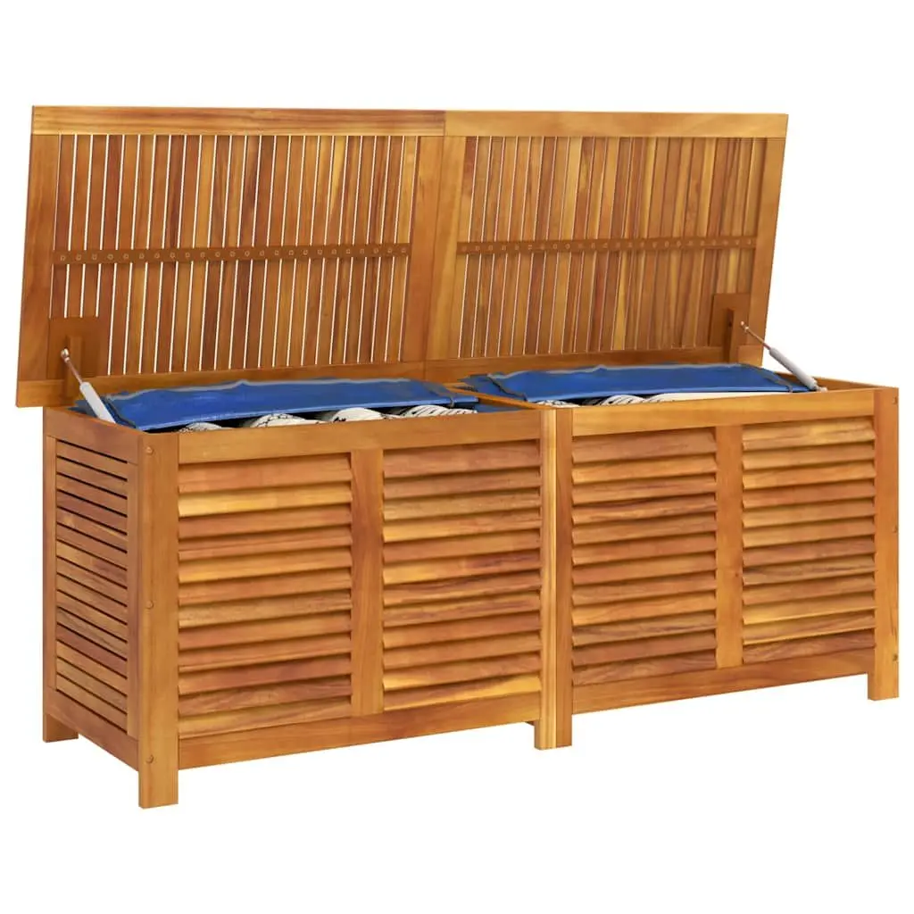 Garden Storage Box in Solid Acacia Wood