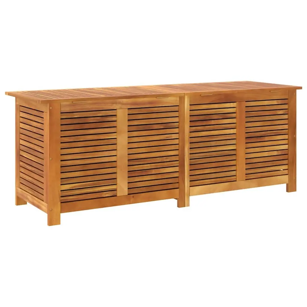 Garden Storage Box in Solid Acacia Wood