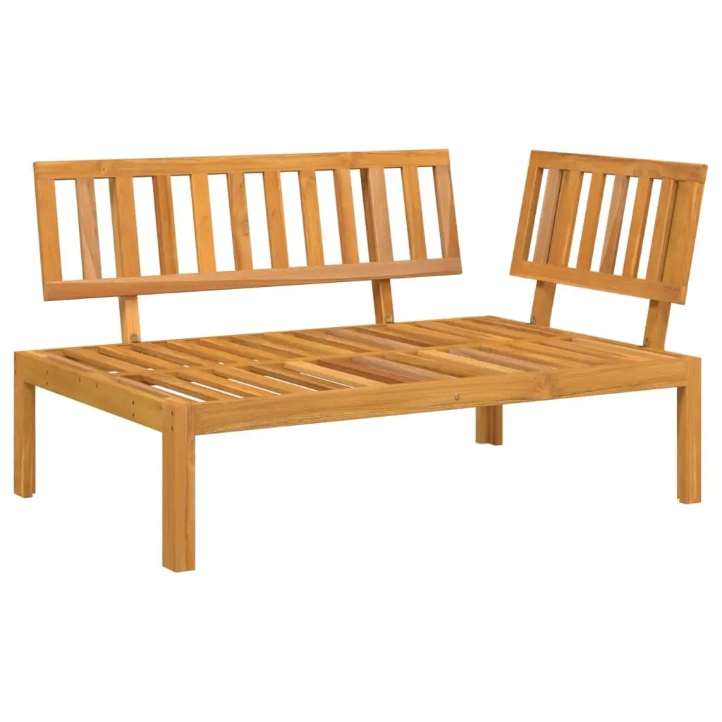 Corner Sofa Outdoor Seating Modular Solid Wood Pallet Brown