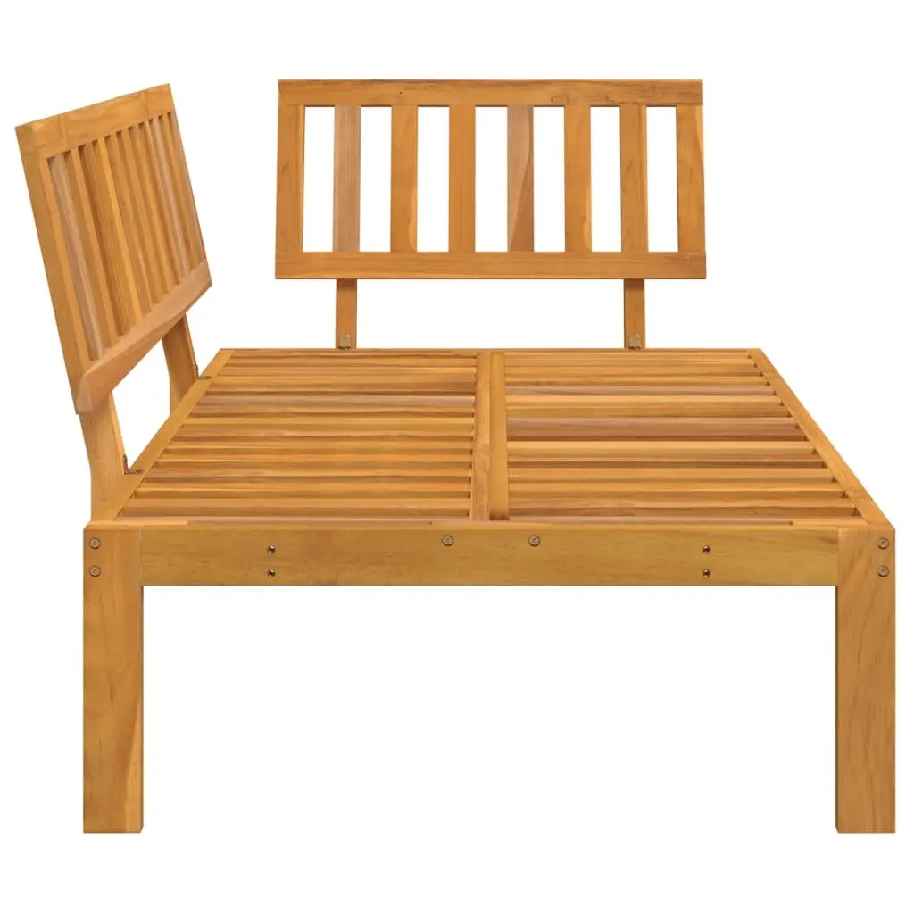 Corner Sofa Outdoor Seating Modular Solid Wood Pallet Brown