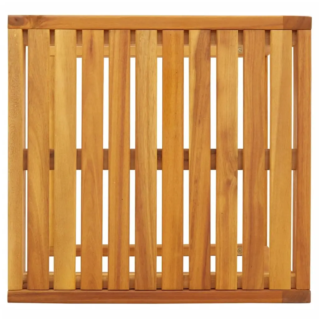 C Table Outdoor Furniture C-Shape Solid Acacia Wood 42x40x50 cm Brown Side Table