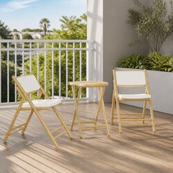 Comfortable and Reliable Outdoor Bistro Chair Set