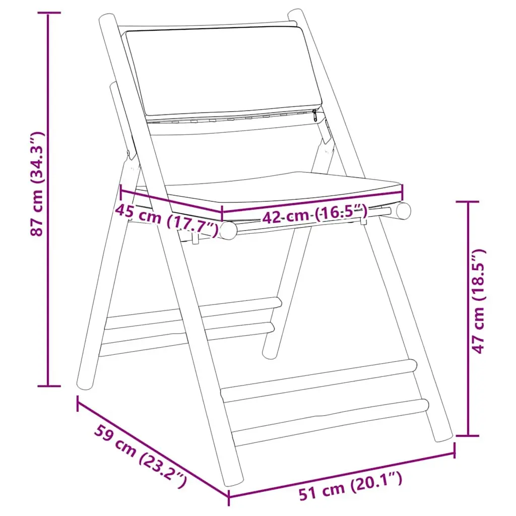 Outdoor Bistro Chair Set