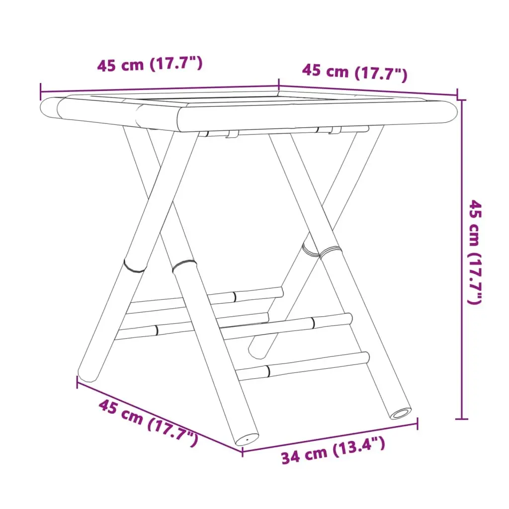 Folding Garden Table