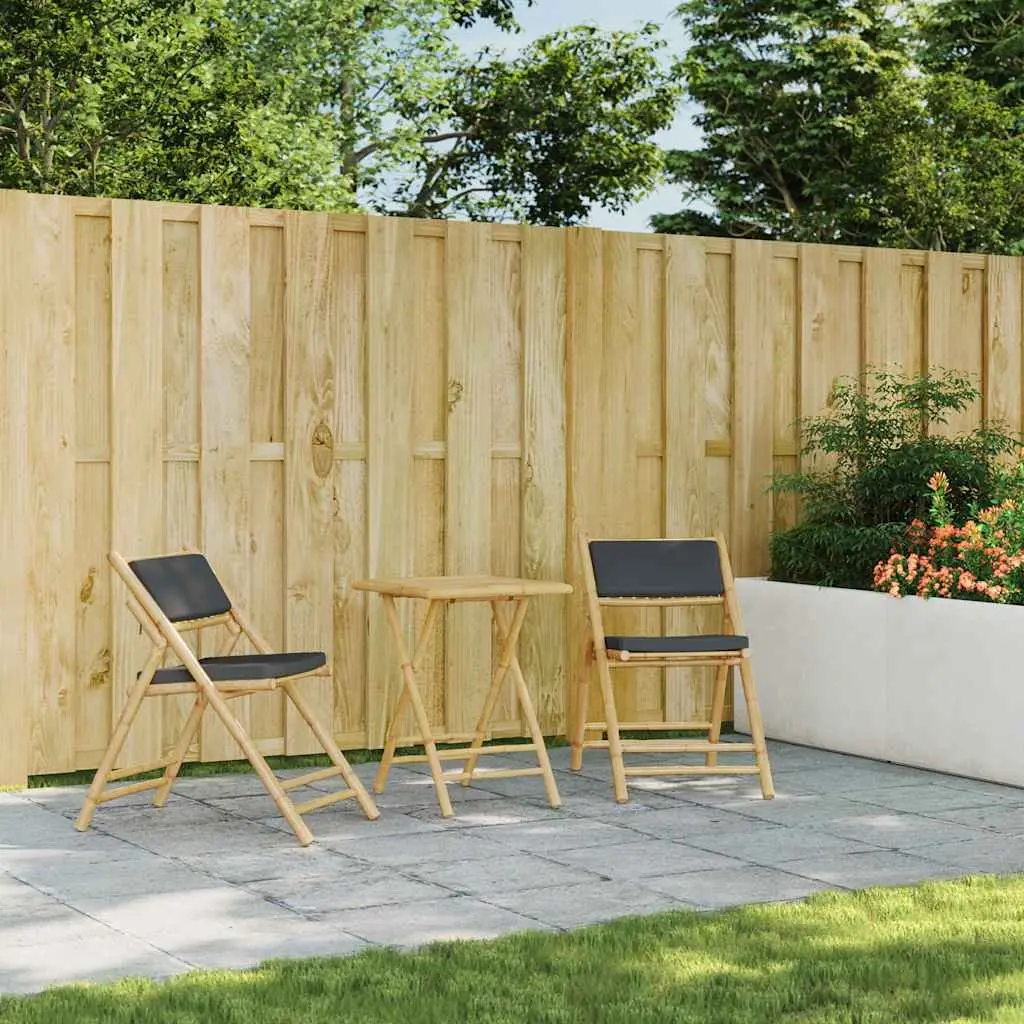 Bamboo Folding Garden Table