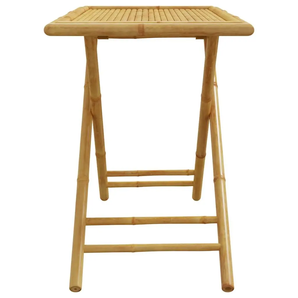 Folding Garden Table Outdoor Patio 110x55x75cm Brown Foldable Portable