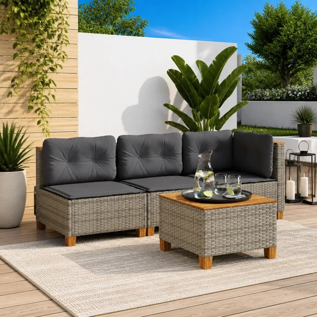 Grey Corner Sofa for Outdoor Use