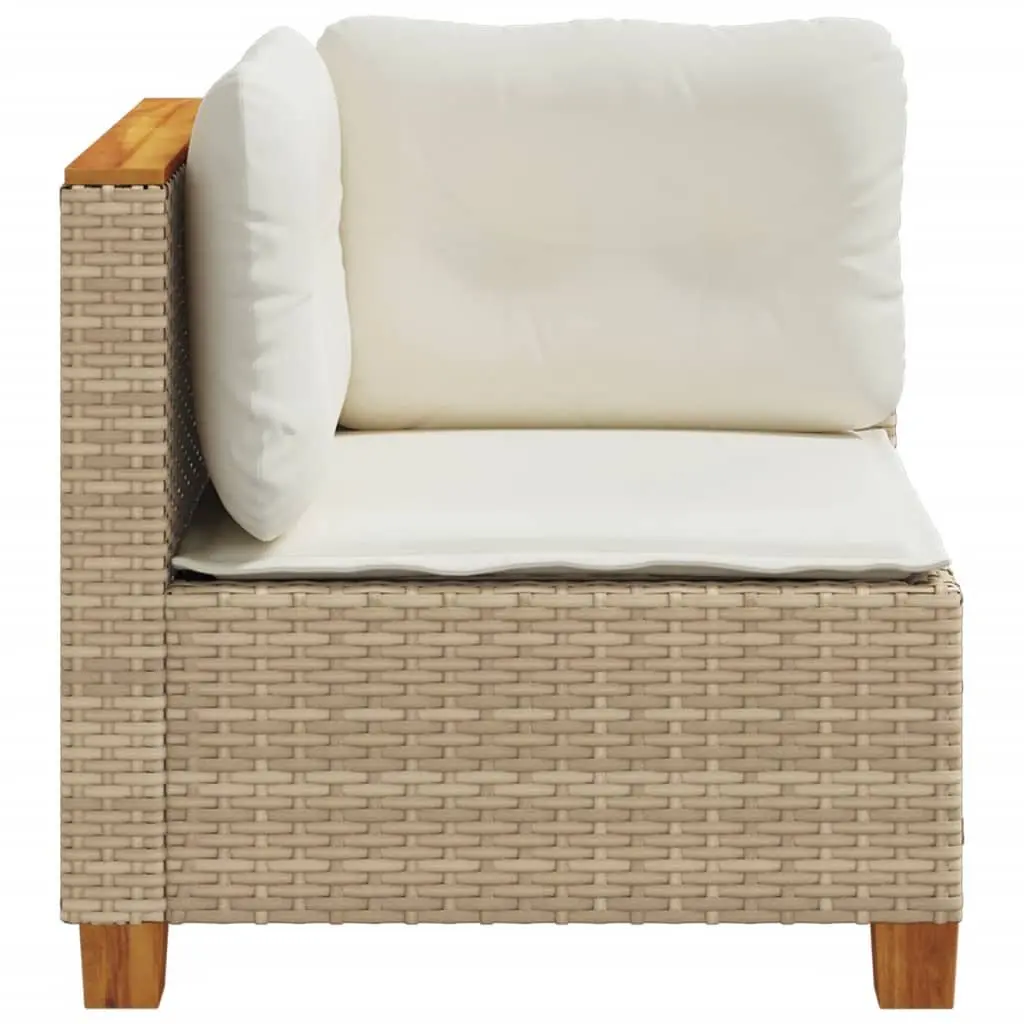 Corner Sofa for Outdoor Enjoyment in Beige