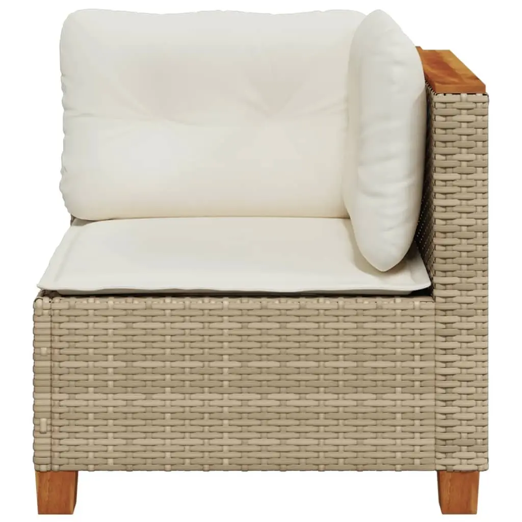 Corner Sofa for Outdoor Enjoyment in Beige