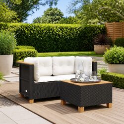 Comfortable and Durable 2-Piece Garden Sofa Set