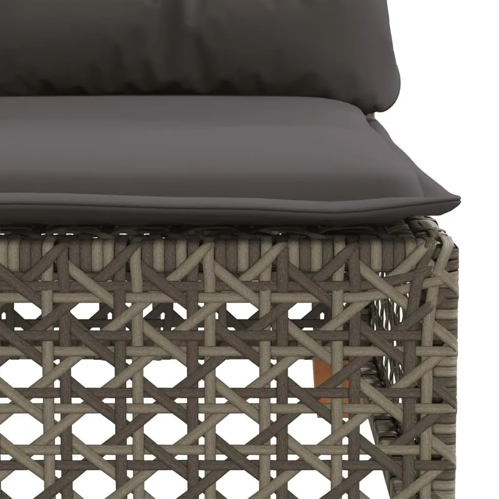 Garden Corner Sofa Modular Outdoor Lounge Seating Grey