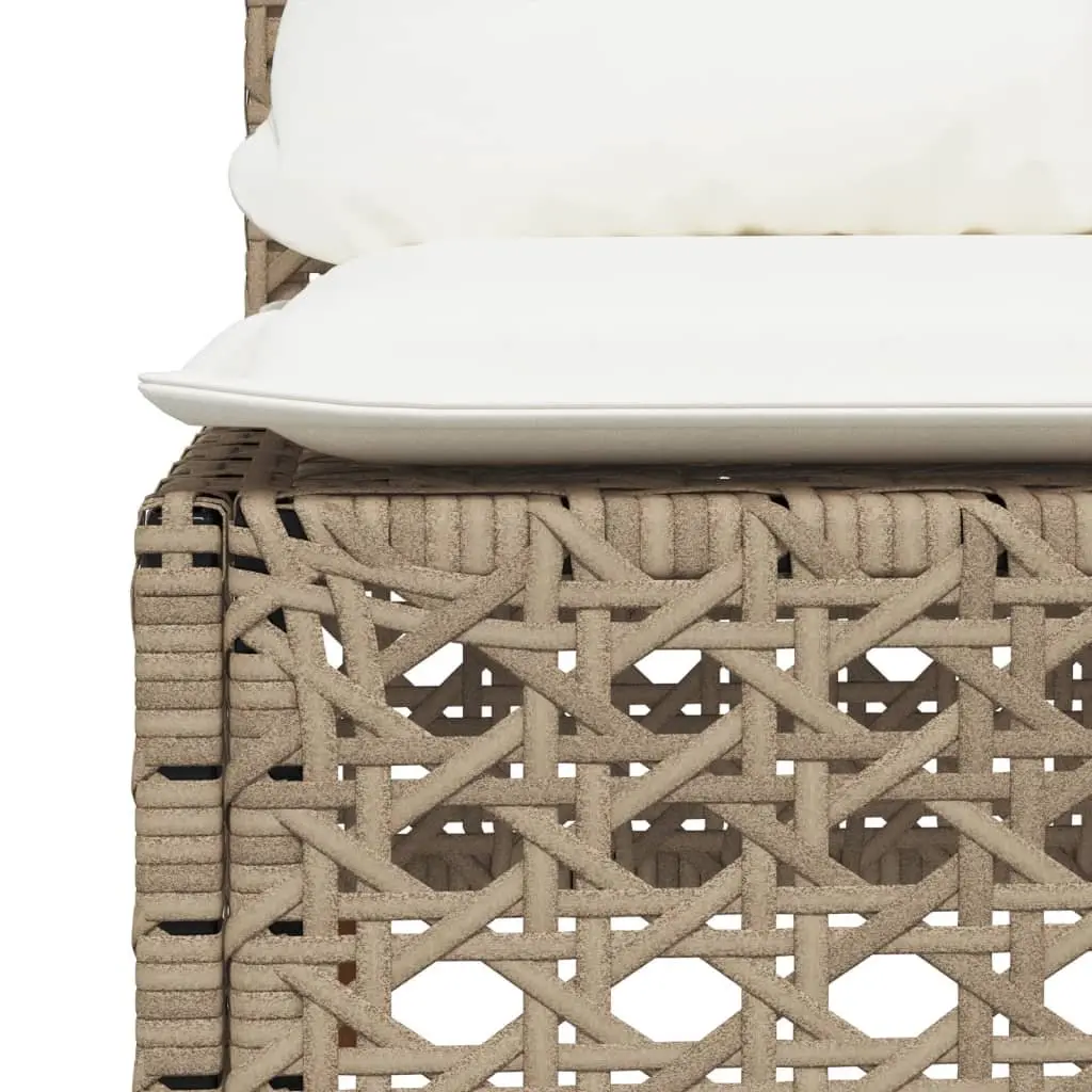 Beige Outdoor Garden Sofa