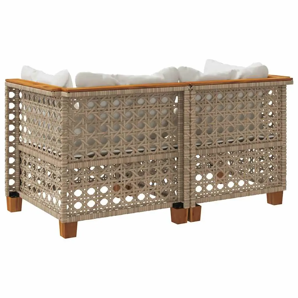 Outdoor Corner Sofa Set with Cushions Included