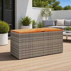 Grey Garden Storage Box: Practical and Stylish Solution