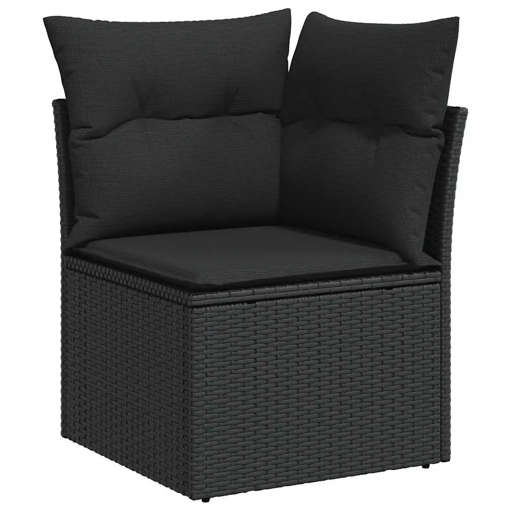 Black Corner Sofa for Outdoors