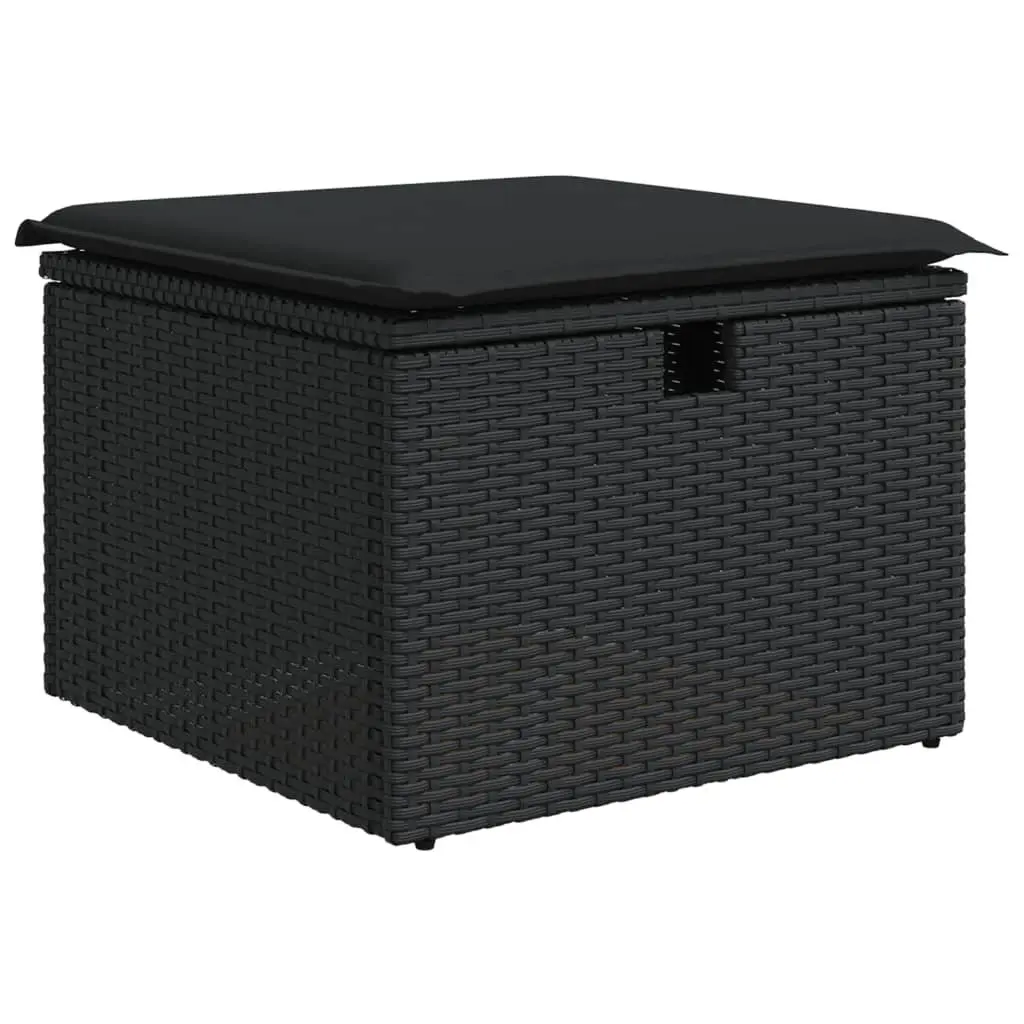 Outdoor Garden Stool with Cushion Storage