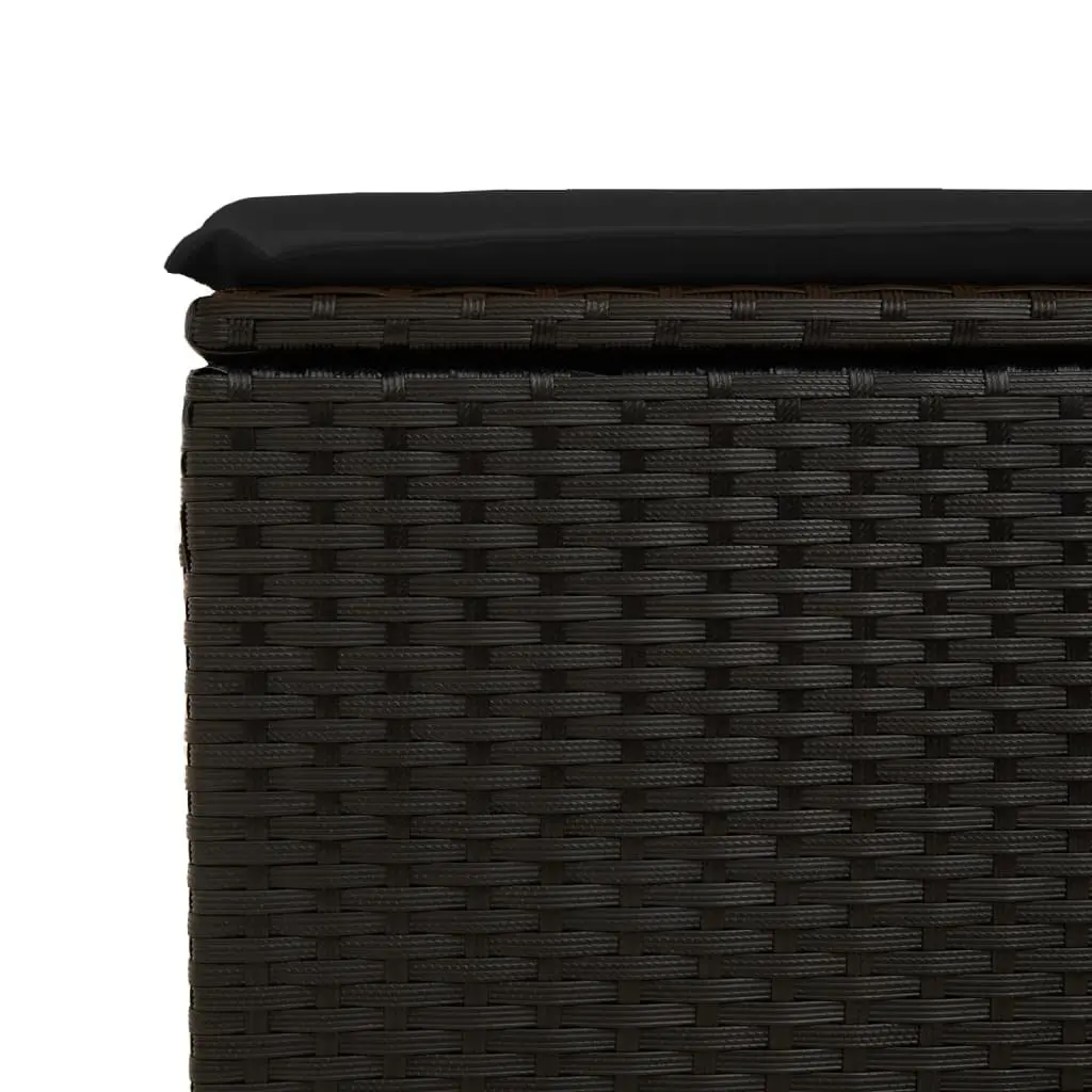 Garden Stool with Cushion Storage for Outdoor Use