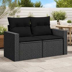 Reliable 2-Seater Garden Sofa with Storage Options