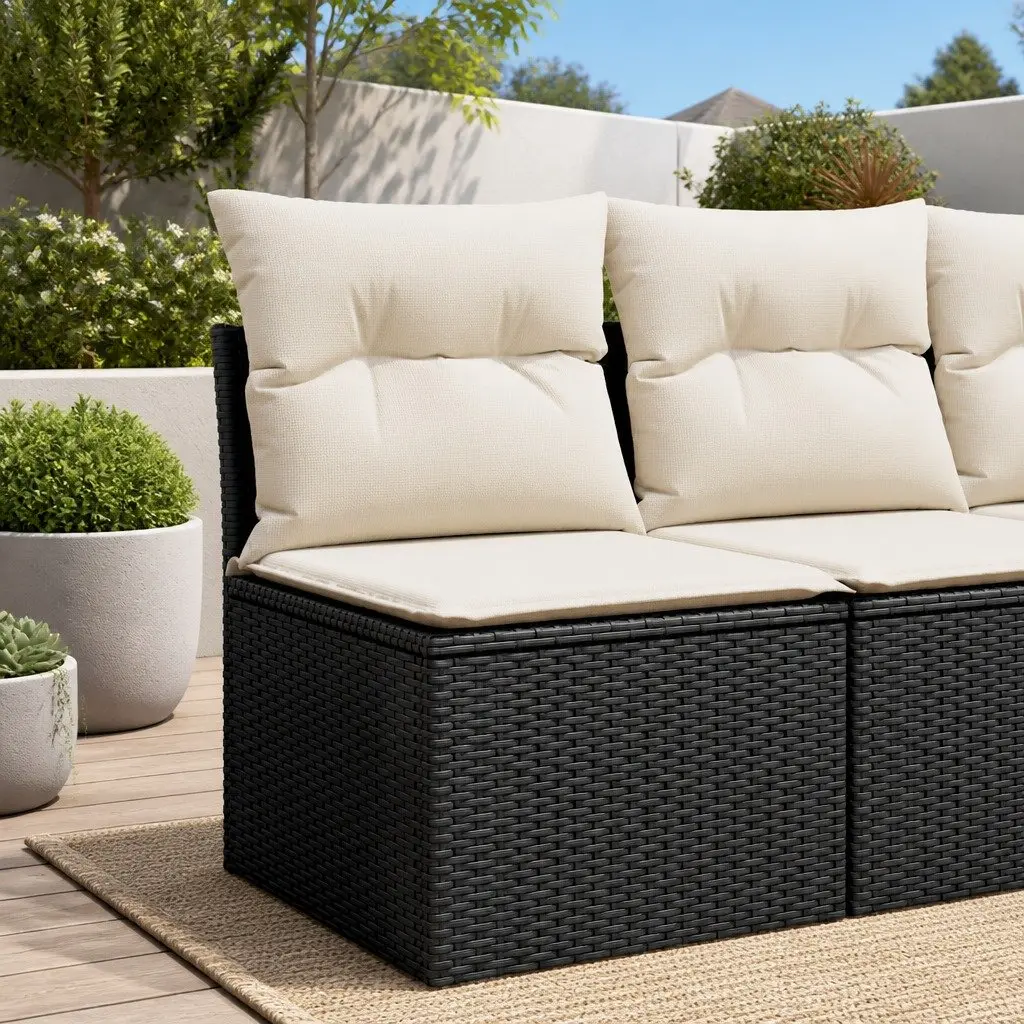 Black Garden Sofa