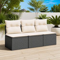 Comfortable and Reliable 3-Seater Outdoor Sofa Set