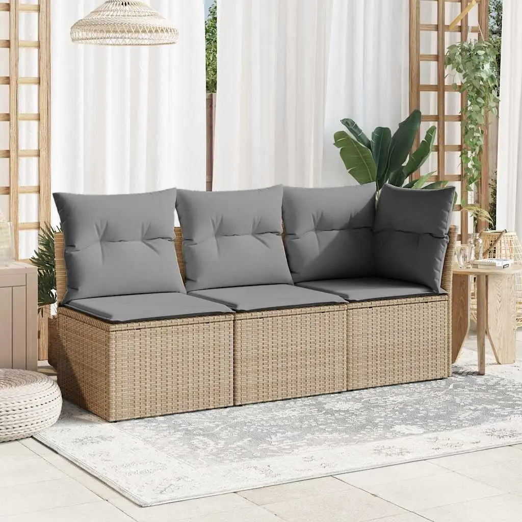 Outdoor Corner Sofa with Cushions