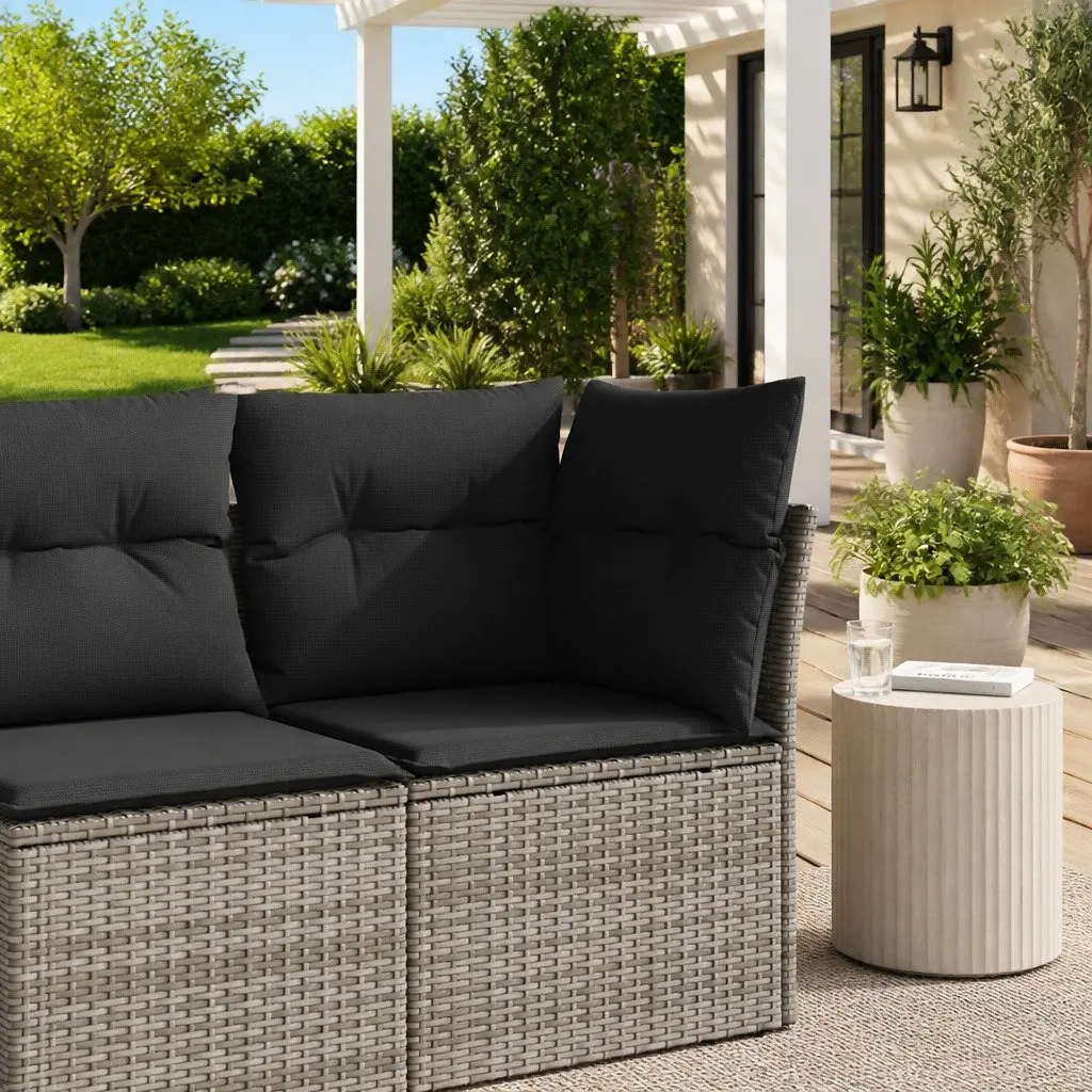 Grey Corner Sofa for Outdoor Relaxation