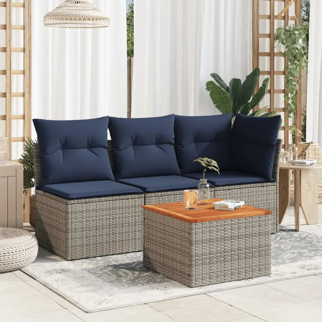 Grey Garden Table for Long-Lasting Use