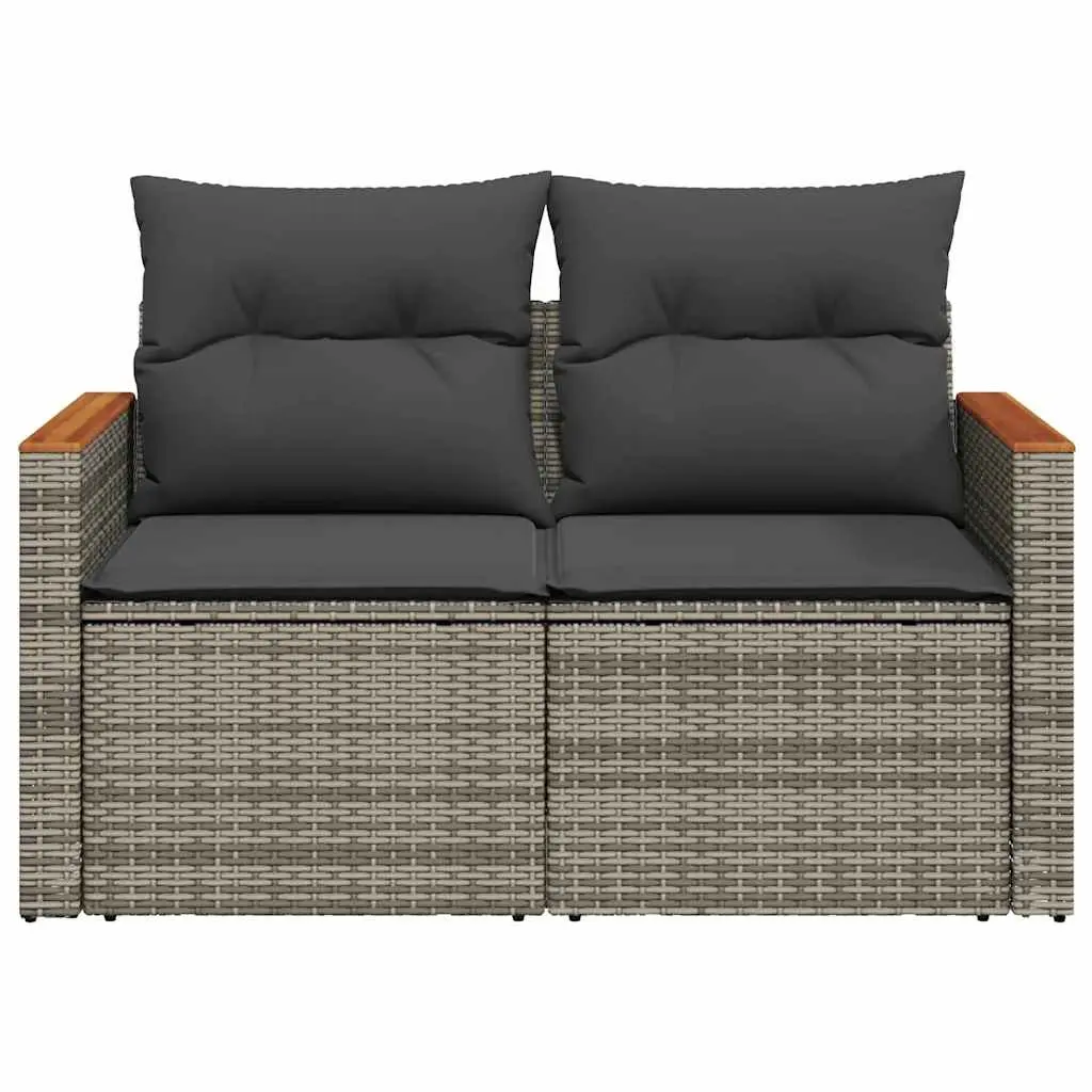Outdoor Sofa 2-Seater with Durable Cushions