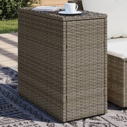 Value-Driven Grey Outdoor Garden Side Table
