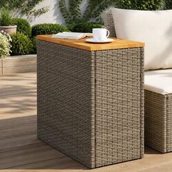 Reliable Garden Side Table with Practical Features