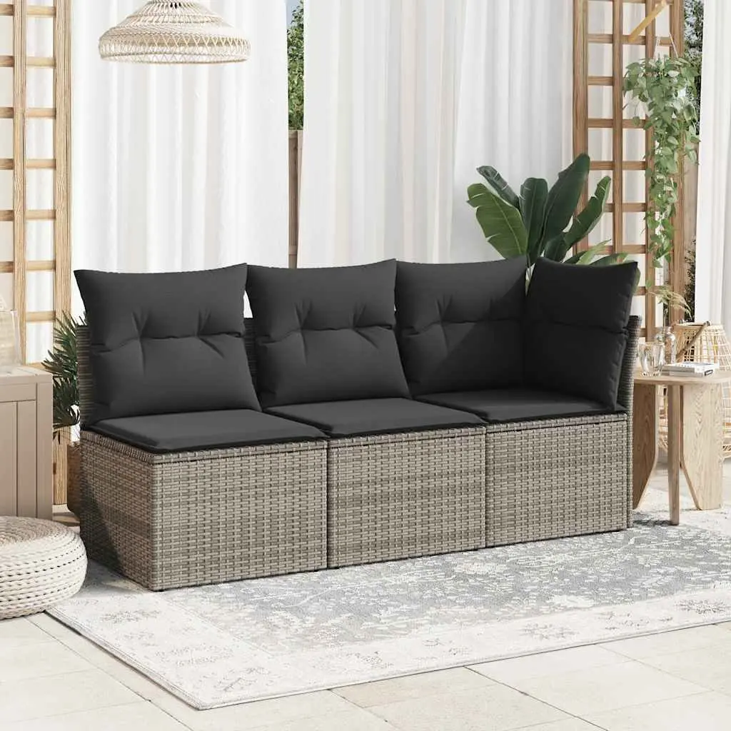 Grey Corner Sofa with Storage