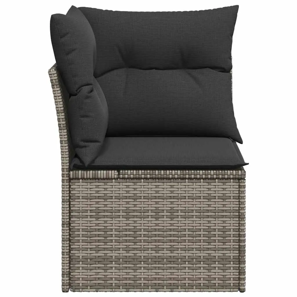 Grey Corner Sofa with Storage