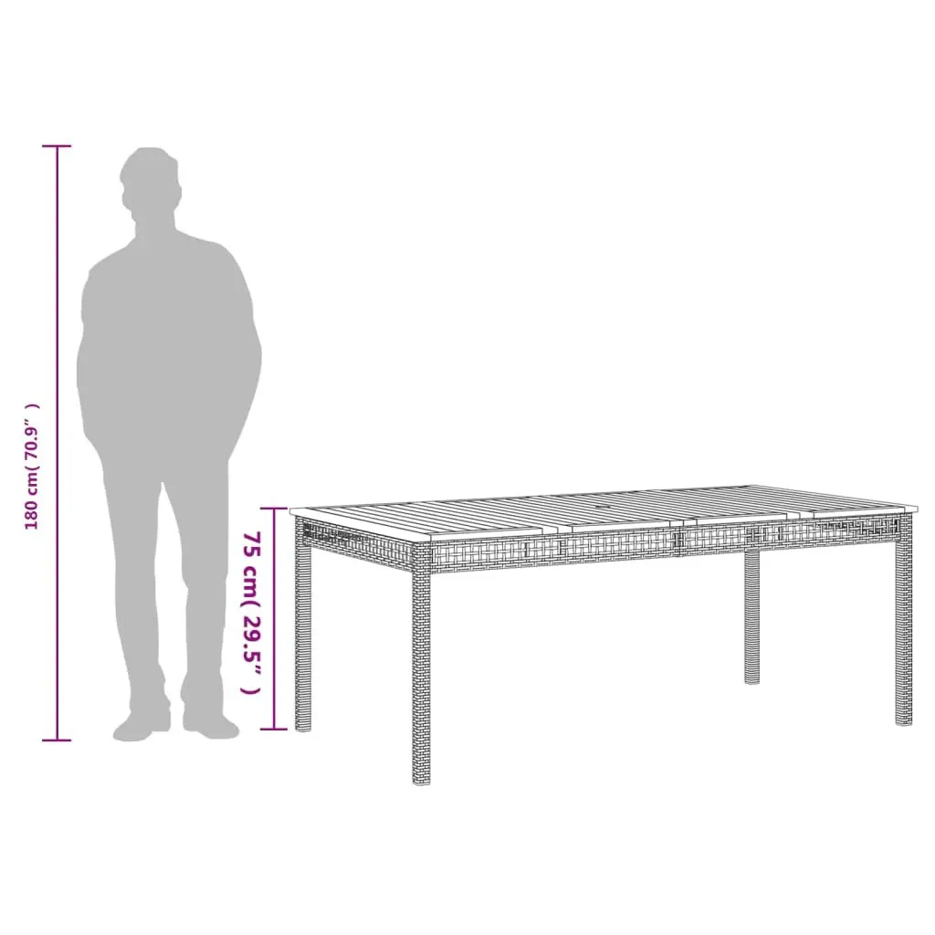 Garden Table Combining Style and Functionality