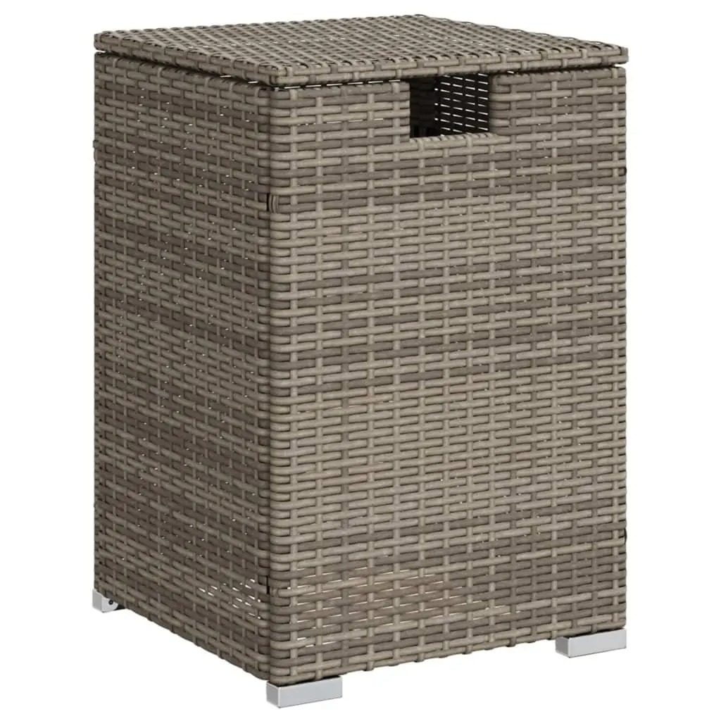 Propane Tank Cover Table Outdoor Side Table 40x40x60 cm Grey