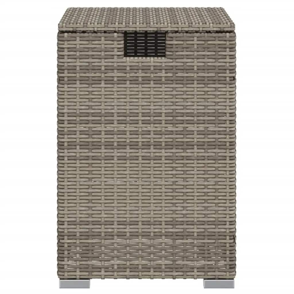 Propane Tank Cover Table Outdoor Side Table 40x40x60 cm Grey