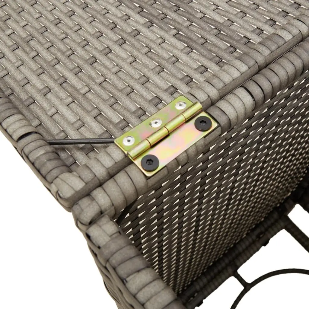 Propane Tank Cover Table Outdoor Side Table 40x40x60 cm Grey