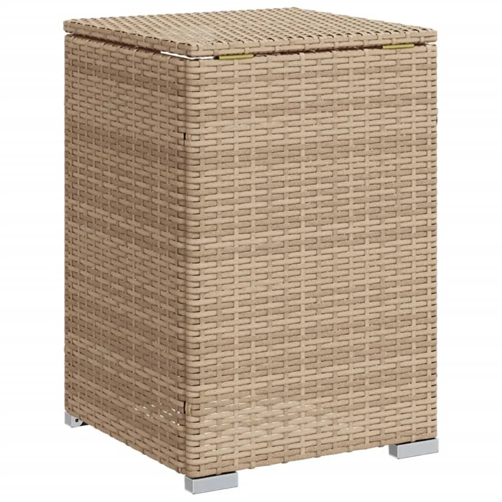 Beige Propane Tank Side Table for Outdoors