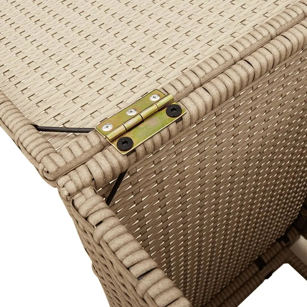 Beige Propane Tank Side Table for Outdoors