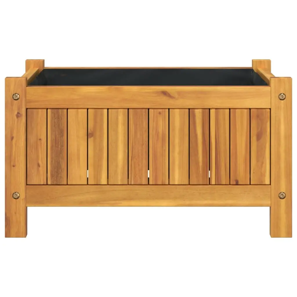 Wooden Garden Planter Box Container Raised Bed Outdoor Patio Balcony Decor Brown