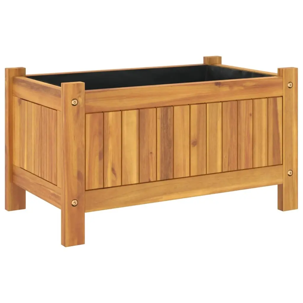 Wooden Garden Planter Box Container Raised Bed Outdoor Patio Balcony Decor Brown