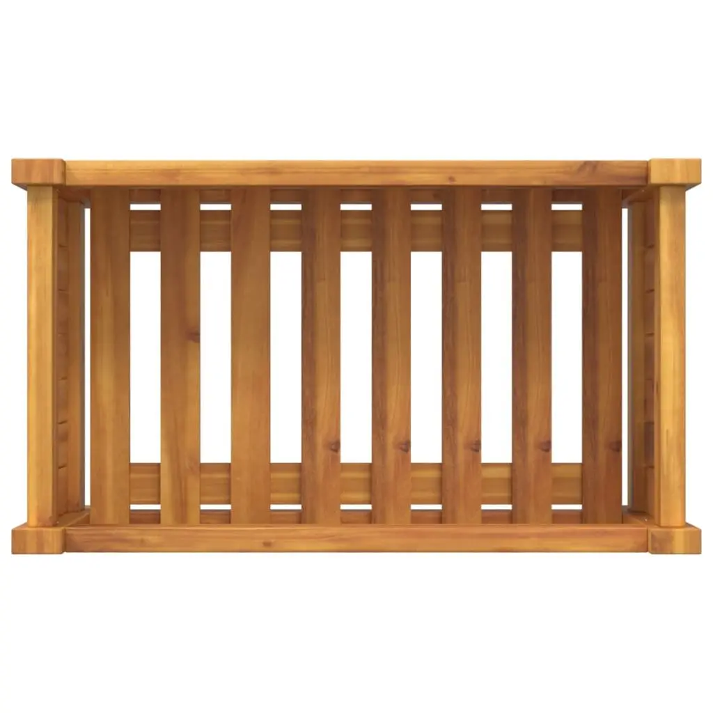 Wooden Garden Planter Box Container Raised Bed Outdoor Patio Balcony Decor Brown