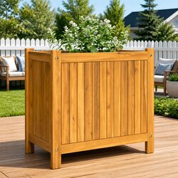 Reliable Wooden Garden Planter Box for Any Space