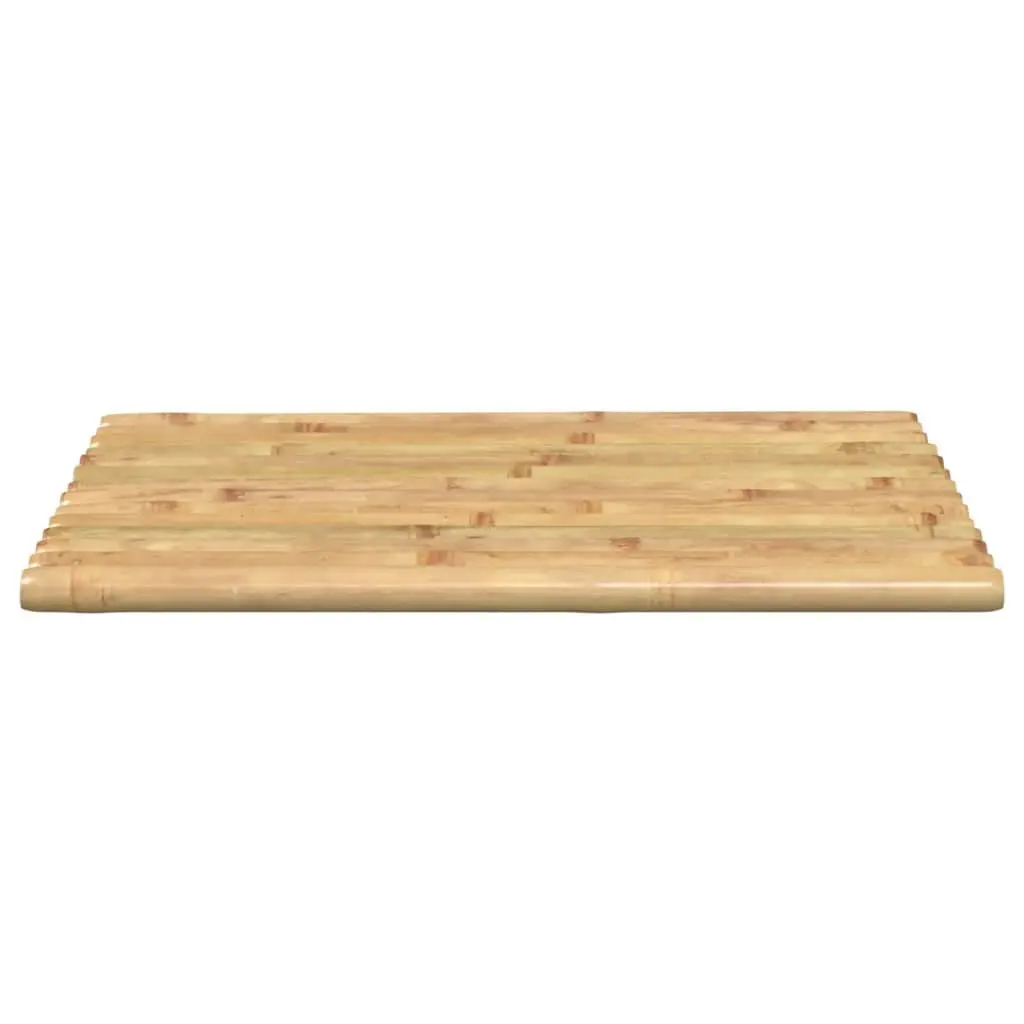 Bamboo Bath Mats Non-slip 50x35 cm Brown 2 Piece Bathroom Shower Floor Mat
