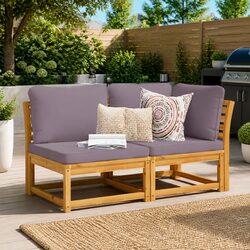 Comfortable and Practical Outdoor Sectional Sofa Set