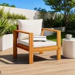 Reliable Outdoor Chair with Cushions for Comfort