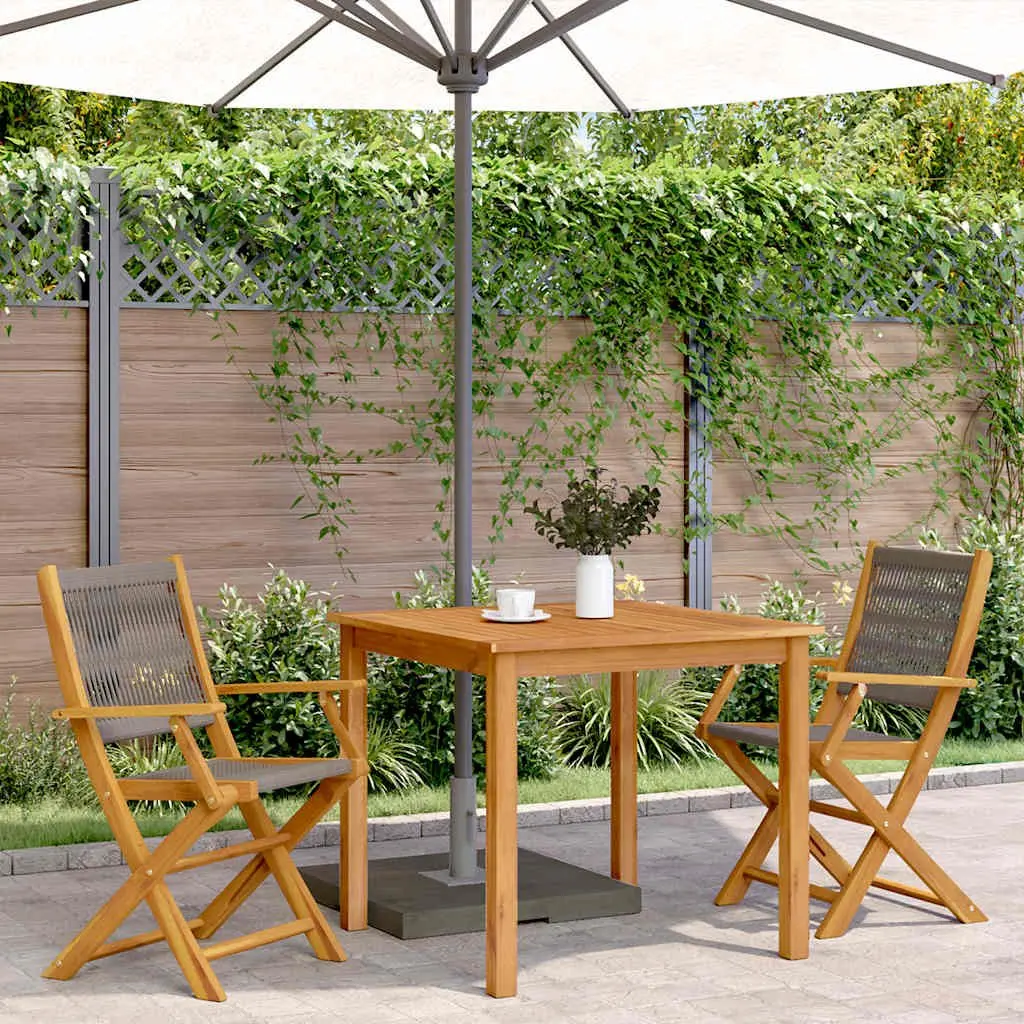 Grey Folding Garden Chairs for Outdoor Use