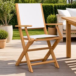 Comfortable and Durable Folding Outdoor Chairs - 2 Pack