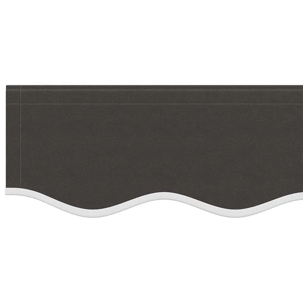 Replacement Awning Valance Fabric 3m Anthracite Stripe