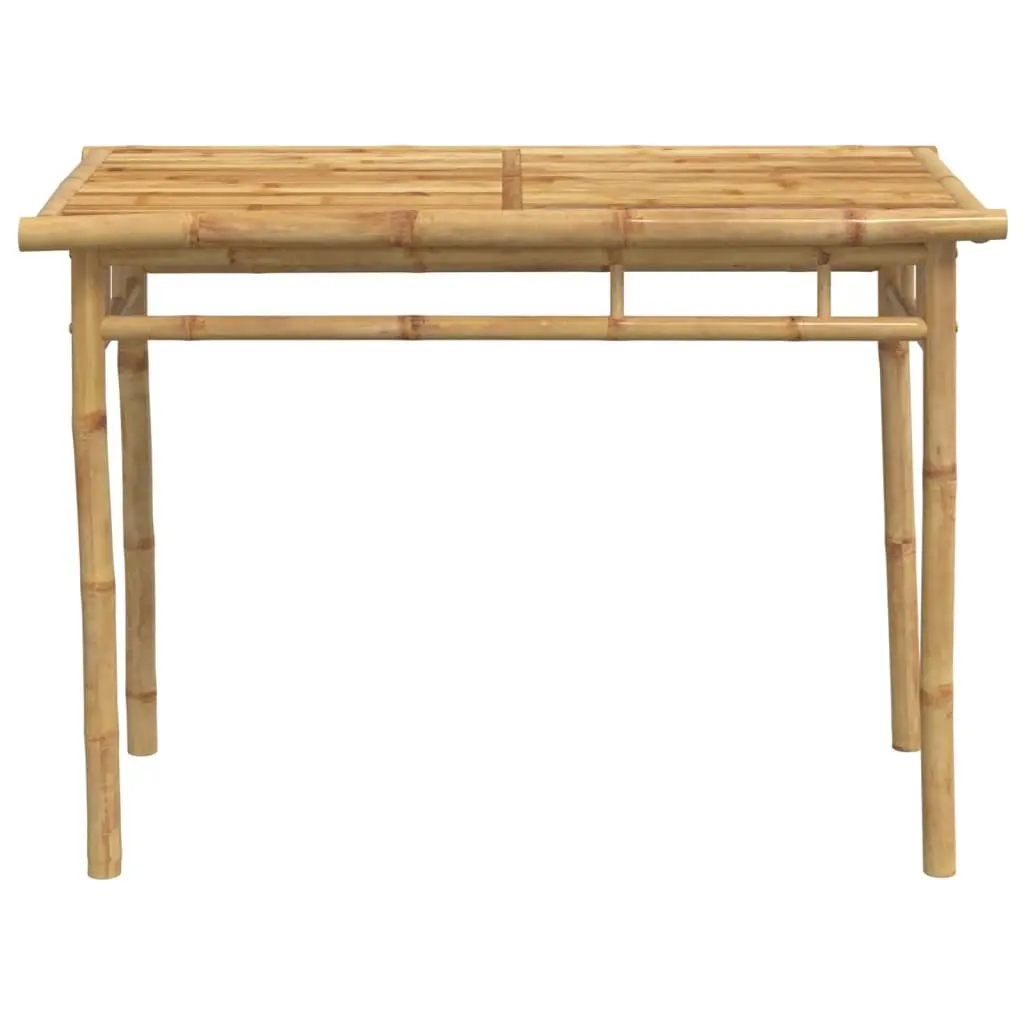 Outdoor Bamboo Dining Table 110x55x75cm