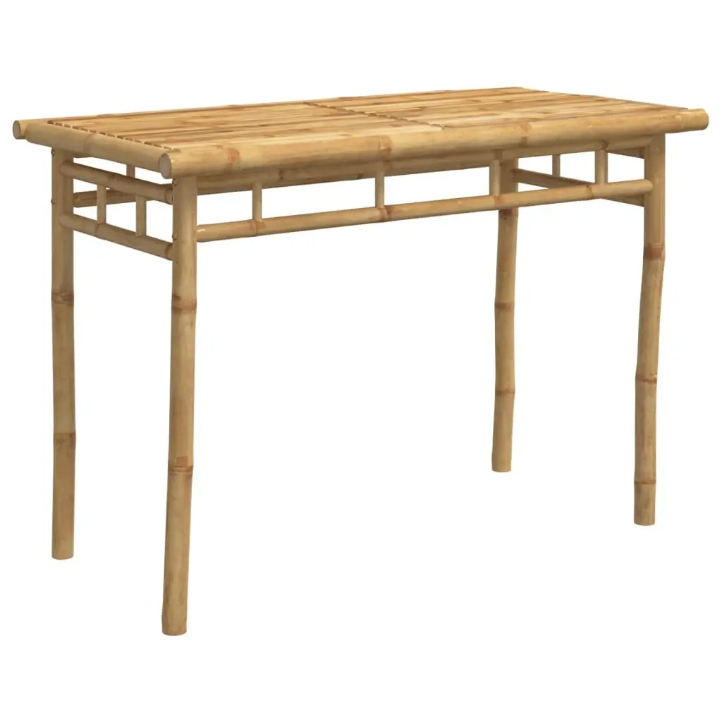 Outdoor Bamboo Dining Table 110x55x75cm